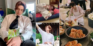 8 Potret Lee Dong Wook di Lokasi Syuting Drakor 'TALE OF THE NINE TAILED 1938', Momong Bayi - Bikin Kimchi