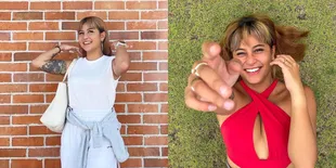 8 Potret Liburan Awkarin yang Tetap Cantik, Gowes Hot Berbikini Merah - Dapat Pujian dari Sang Pacar