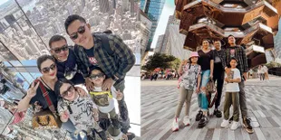 8 Potret Liburan Keluarga Anang Hermansyah di Amerika, Puas Belanja dan Jalan-jalan - Penampilan Ashanty Jadi Sorotan