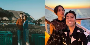 8 Potret Liburan Vidi Aldiano dan Sheila Dara Aisha ke Santorini, Sebelumnya Sempat Naik Kapal Pesiar - Lagi-Lagi Mesranya Beda
