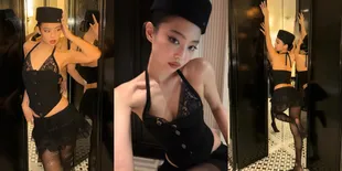 8 Potret Look Jennie BLACKPINK di After-party Met Gala 2025, Tampil Bold Pakai Bustier dengan Aksen Renda - Topi Ala Pramugari