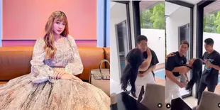 8 Potret Lucinta Luna Beringas Joget Sambil Peluk Mesra Athalla Naufal dan Verrell Bramasta, Netizen Salah Fokus ke Tangannya