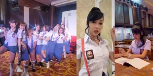 8 Potret Lucinta Luna jadi Anak SMA 'Nakal' di Ulang Tahun Dokter Cissie Nugraha, Pakai Rok Super Pendek dan Seragam ketat - Netizen: Dulu Dia Sekolah Pake Celana