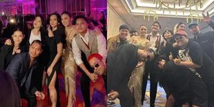 8 Potret Mahalini di Momen After Party Pernikahannya, Cantik Kenakan Gaun Panjang Penuh Rumbai-Rumbai - Asyik Joget Kala Rizky Febian Nyanyikan Lagu Koplo