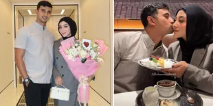 8 Potret Margin & Ali Syakieb Dinner Romantis Berdua Rayakan Anniversary Pernikahan