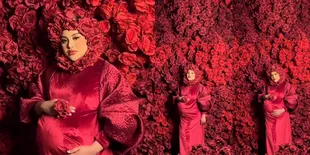 8 Potret Maternity Shoot Aurel Hermansyah yang Panen Cibiran, Bibir Disebut Kelewat Tebal - Dandanan Mirip Kekeyi