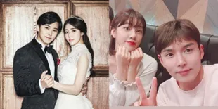 8 Potret Member Super Junior Bersama Pasangan, Ryeowook dan Ari eks TAHITI Serasa Dunia Milik Berdua