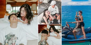 8 Potret Mesra Reza Arap & Wendy Walters Liburan di Bali, Photoshoot di Kamar - Boncengan Naik Jet Ski