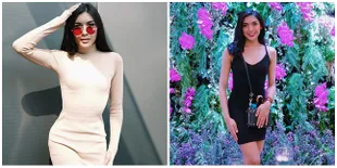 8 Potret Millendaru Dalam Balutan Gaun & Dress, Ngehits!