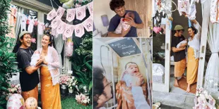 8 Potret Nadine Chandrawinata dan Dimas Anggara yang Kini Jadi Orangtua, Bahagia Gendong Baby Djiwa