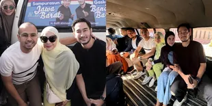 8 Potret Nagita Slavina Naik Angkot, Traktir Warga di Pasar Kaget hingga Senam Bareng - Kenalkan Jeje Govinda sebagai Calon Bupati Bandung Barat