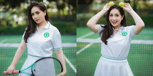 8 Potret Nagita Slavina Saat Main Tenis, Gemas Pakai Rok Mini - Netizen Ramai Sebut Masih Mirip ABG