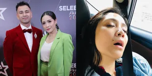 8 Potret Nagita Slavina Tidur Mulut Terbuka, 'Mangap Aja Cakep'