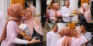 8 Potret Natalie Holscher Ikut Rayakan Ulang Tahun Ibunda Sule, Sampai Nangis Saat Dapat Kado Dari Calon Mantu