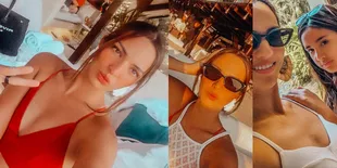 8 Potret Nia Ramadhani Berbikini di Bali, Pamer Bodygoals - Abaikan Komentar Netizen Soal Status Hajjah