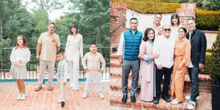 8 Potret Nia Ramadhani Lebaran Bareng Keluarga Besar di Amerika, Penampilan Baru Makin Cantik dan Langsing Jadi Sorotan