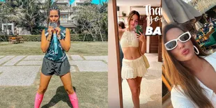8 Potret Nia Ramadhani Pamer Perut Rata Usai Half Marathon di Bali, Tampil Hot Bak Gadis Remaja