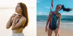 8 Potret Olivia Jensen Santai Memakai Bikini, Pamer Body Goals Meski Sudah Anak Satu