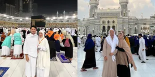8 Potret Omesh dan Dian Ayu Akhirnya Bisa Umrah Bersama Setelah 10 Tahun Menikah, Saling Genggam Tangan Berdoa untuk Kelanggengan Rumah Tangga di Depan Ka'bah