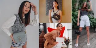 8 Potret OOTD Branded Alyssa Daguise, Cantik Stylish Bikin Al Ghazali Makin Cinta