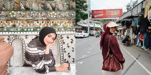 8 Potret OOTD Citra Kirana Liburan di Thailand, Tampil Fashionable Bareng Ketiga Kakak Perempuan