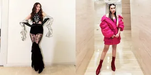 8 Potret Outfit Ayu Ting Ting Saat Manggung, Tampil Mewah dan Glamour Bak Eoni Korea