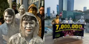 8 Potret Para Pemeran 'AGAK LAEN' Jadi Manusia Silver, Penuhi Nazar 7 Juta Penonton