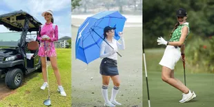 8 Potret Para Seleb Saat Main Golf, Gayanya Kece dan Fashionable - Ada yang Main Sambil Dipeluk Suami