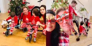 8 Potret Perayaan Natal Preity Zinta di Amerika Serikat, Anak Kembarnya Jadi Sorotan