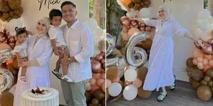 8 Potret Perayaan Ulang Tahun Kesha Ratuliu yang ke-26, Pesta Sederhana Bareng Suami & Anak