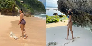 8 Potret Pesona Anya Geraldine Kenakan Bikini Saat di Pantai, Pamer Body Goals - Makin Menawan Bikin Netizen Terkesima