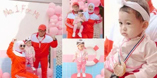 8 Potret Pesta Ulang Pertama Baby Rumi Anak Dian Pelangi, Bertema Kemerdekaan dan Olimpiade