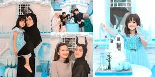 8 Potret Pesta Ulang Tahun Anak Olla Ramlan, Dandan Jadi Maleficent - Foto Bareng Aufar Jadi Sorotan