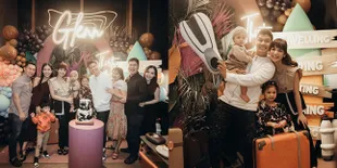 8 Potret Pesta Ulang Tahun Glenn Alinskie, Hangat Bersama Keluarga - Cuma Beda Sehari dari Ultah Anak Bungsunya
