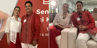 8 Potret Raisa dan Hamish Daud Hadiri Acara Bulan Kesehatan Gigi Nasional 2023, Kompak Ajari Zalina Untuk Rajin Sikat Gigi