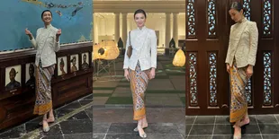 8 Potret Raline Shah Pakai Kebaya Janggan di Pembukaan Museum, Pancarkan Pesona Gadis Jawa