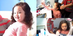 8 Potret Rambut Baru Sheva Anak Ussy dan Andhika Pratama, Dulu Keriting Kini Lurus - Cantik Mirip Boneka Barbie