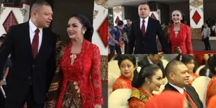 8 Potret Raul Lemos Dampingi Krisdayanti di Pelantikan DPR, Setia Menemani
