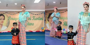 8 Potret Razeen Anak Nurah Sheveirah Tampil Percaya Diri di Panggung Acara Kartini, Nggemesin Abis