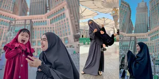 8 Potret Ria Ricis Bareng Moana Kala Umrah, Tak Pajang Foto Bareng Ryan Meski Berangkat Bareng - Diminta Netizen Turunkan Ego
