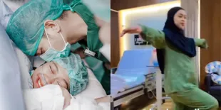 8 Potret Ria Ricis yang Sudah Aktif Usai Melahirkan - Petakilan Sambil Diinfus Bikin Ngilu Netizen