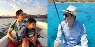 8 Potret Rionaldo Stokhorst Bintang Sinetron 'CINTA 2 PILIHAN' Saat Nikmati Pemandangan Laut, Selalu Ajak Anak-Anak Dekat dengan Alam