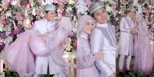 8 Potret Romantis Lesti Kejora dan Rizky Billar Usai Pengajian, Gendongan Mesra