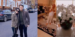 8 Potret Ruang Tamu Syahrini yang Megah, Ada TV Super Besar dan Sudut Main Game Reino Barack