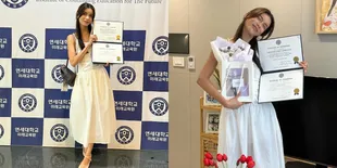 8 Potret Sabrina Chairunnisa Berhasil Lulus Program Summer School di Yonsei University Korea Selatan