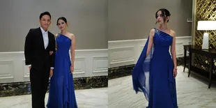 7 Potret Sarah Menzel Pacar Azriel Hermansyah Curi Perhatian di Pernikahan Rizky Febian dan Mahalini, Cantiknya Berkelas