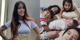 8 Potret Sheila Marcia Momong Anak-anaknya, Tidur Ramai-ramai Bareng Sang Buah Hati - Rayakan Ulang Tahun Leticia Joseph