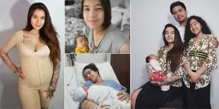 8 Potret Sheila Marcia Saat Asuh Bayinya yang Baru Lahir, Hot Mom Cantik Bertato