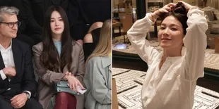 8 Potret Song Hye Kyo Selama di Paris, Cantik & Glowing di Fashion Show FENDI