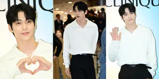 8 Potret Soobin TXT Hadiri Event Photo Call CLINIQUE, Pancarkan Pesona Visual Menawan